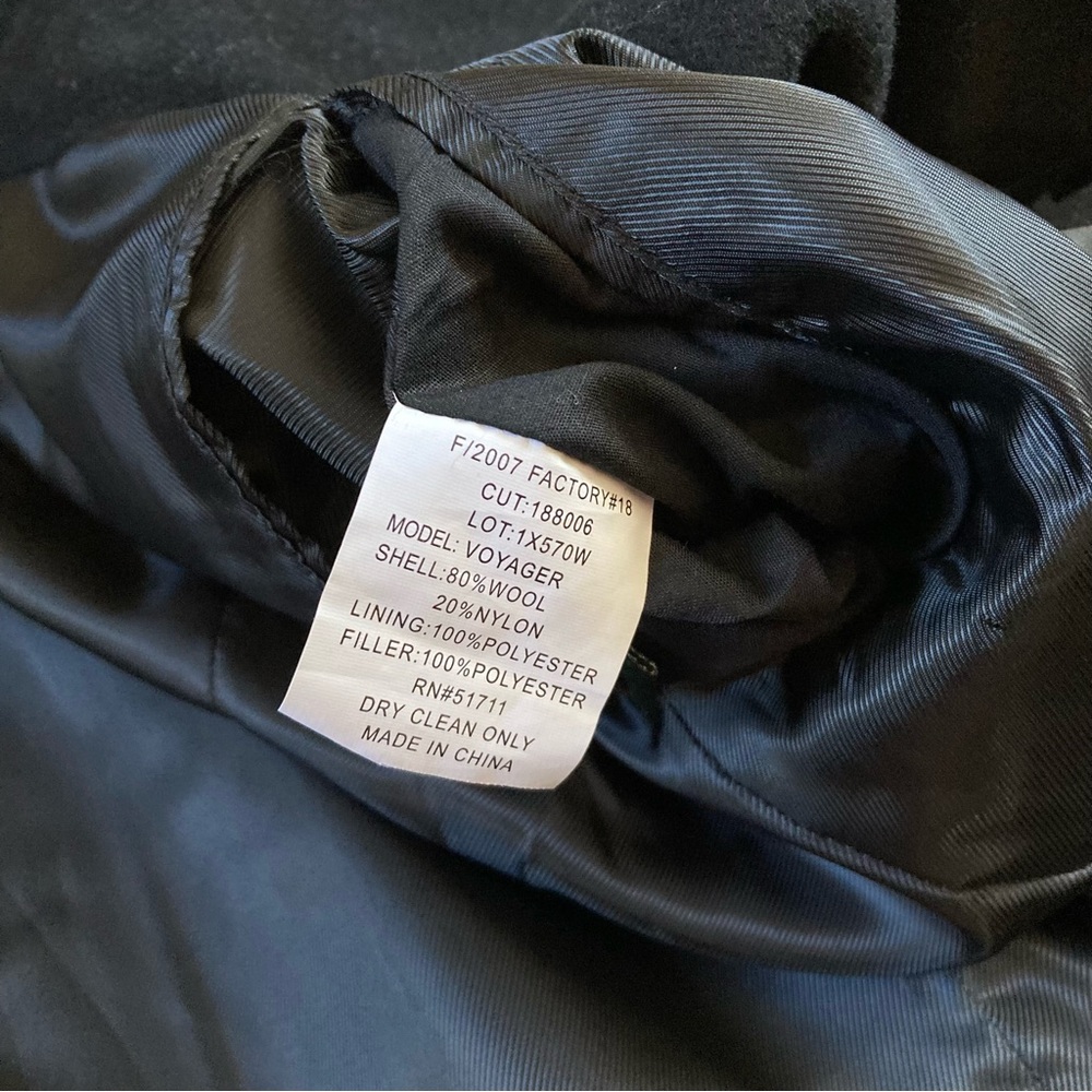 Women's Lauren Ralph Lauren Voyager Wool Pea Coat 2007 Business, Casual Wear - Picture 8 of 10